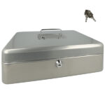 Westcott AC-E51002-ZI Geldkist 301x242x91mm Zilvergrijs