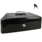 Westcott AC-E51002-ZW Geldkist 301x242x91mm Zwart