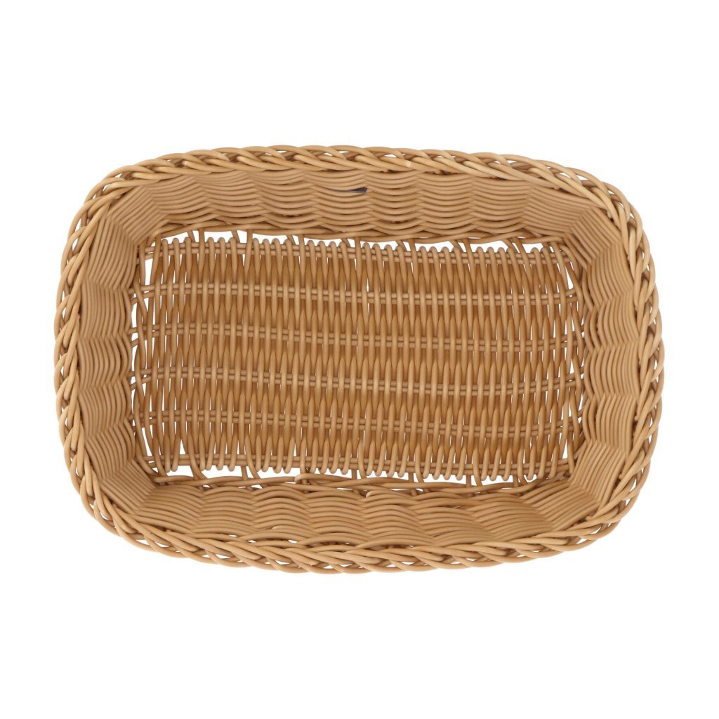 Westmark Broodmand Rieten Look Rechthoek 31x21x9 cm Beige/Kunststof - Afbeelding 2