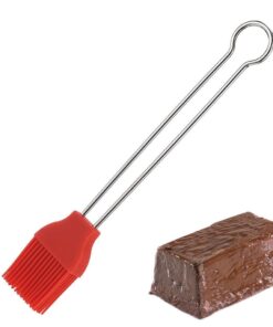 Westmark Siliconen Bakkwast 20 cm RVS/Rood - Afbeelding 2