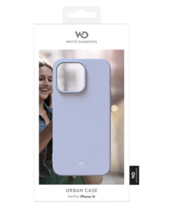 White Diamonds Urban Case Cover Voor Apple IPhone 14 Lichtblauw