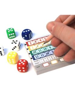 Alternative view of White Goblin Games Qwixx