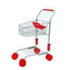 Winkelwagen Rood Metaal