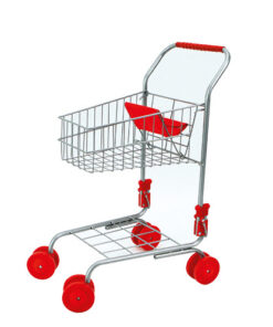 Winkelwagen Rood Metaal