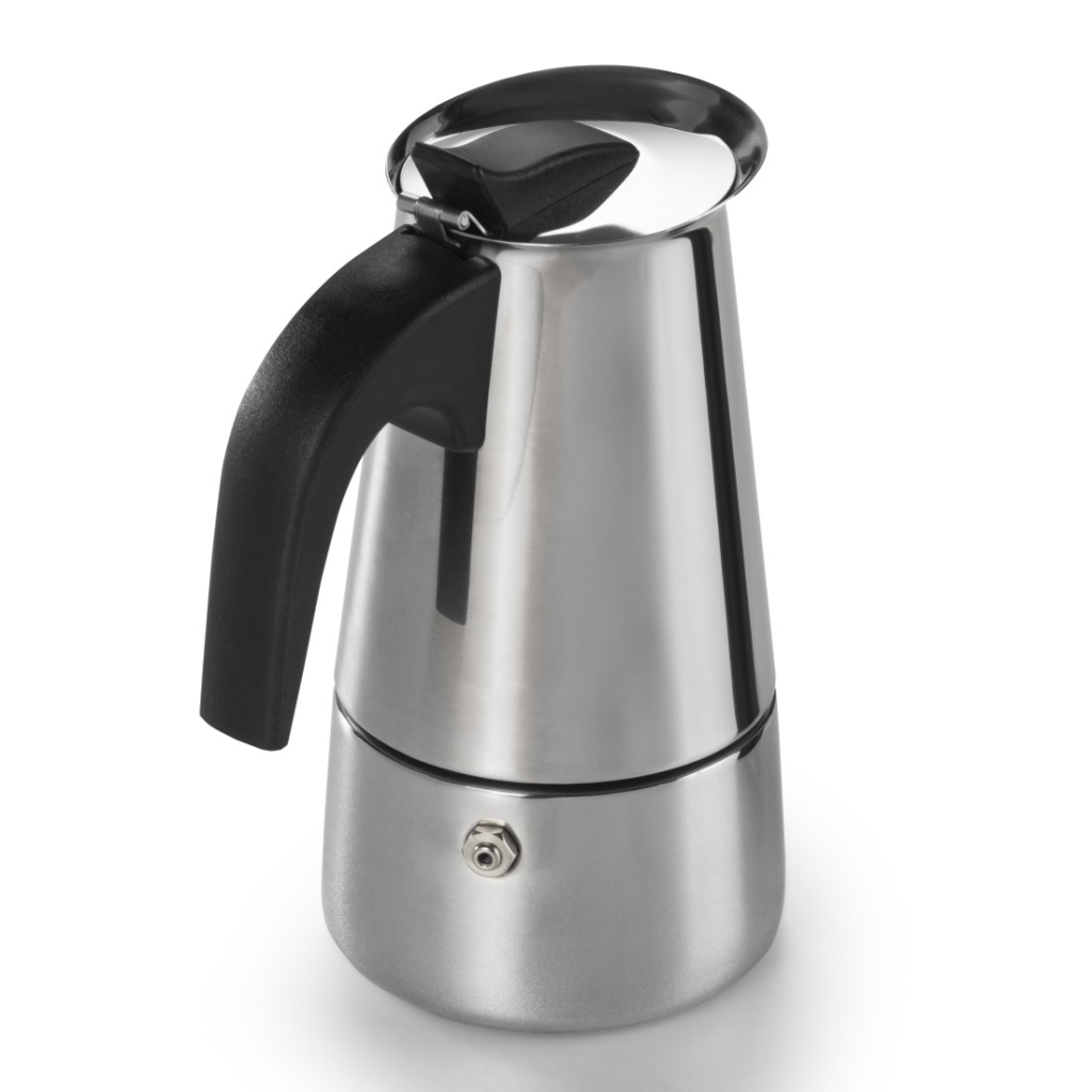 Xavax Espressomaker Van RVS Voor 4 Kopjes Fornuiskan O.a. Inductie 200ml - Afbeelding 2