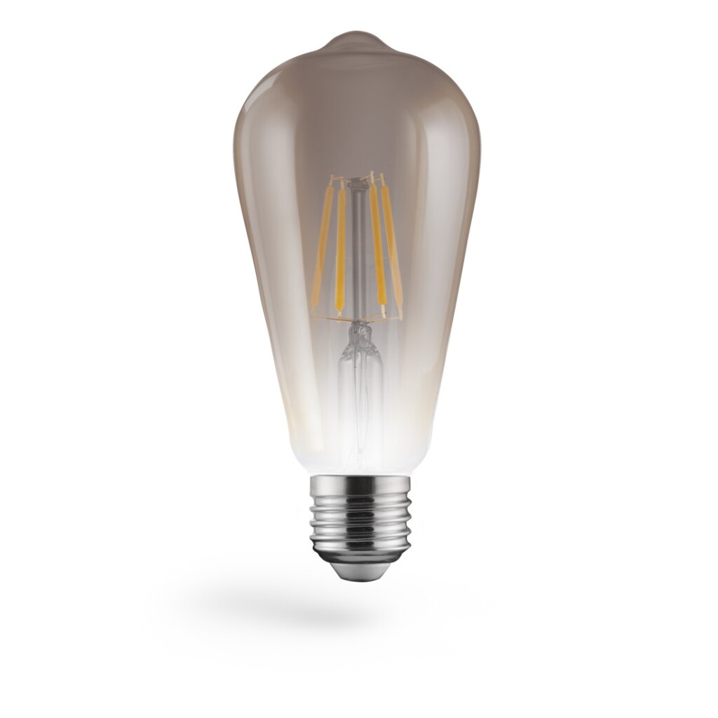 Xavax LED-Gloeidraad Vintage Edisonlamp E27 430lm 6W Warm Wit