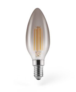 Xavax LED-Gloeidraad Vintagelamp Kaars Dimbaar E14 280lm 4W Warm Wit