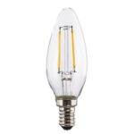 Xavax Led-gloeidraad E14 250lm Vervangt 25W Kaarslamp Warm Wit Helder