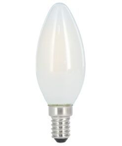 Xavax Led-gloeidraad E14 470lm Verv. 40W Kaars Warm Wit Mat RA90 Dimbaar