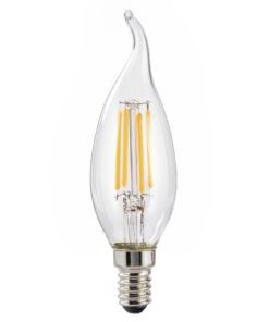 Xavax Led-gloeidraad E14 470lm Vervangt 40W Windvlaag-kaars Helder Warm Wit