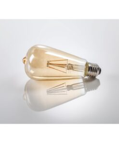 Xavax Led-gloeidraad E27 410lm Vervangt 35W Vintagelamp Amber Warm Wit - Afbeelding 3