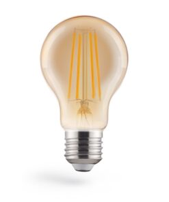 Xavax Led-gloeidraad E27 600lm 8W Vintagelamp Gloeilamp Dimbaar Warm Wit