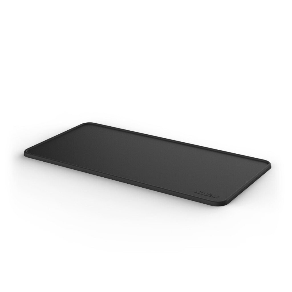 Xavax Tampermat Slipvast Opstaande Rand 30x15 cm Zwart/Siliconen