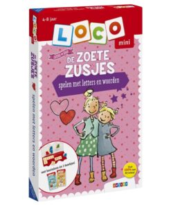Zwijsen Loco Mini De Zoete Zusjes Spelen met Letters en Woorden