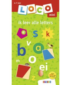 Zwijsen Mini Loco Oefenboekje Ik Leer Alle Letters