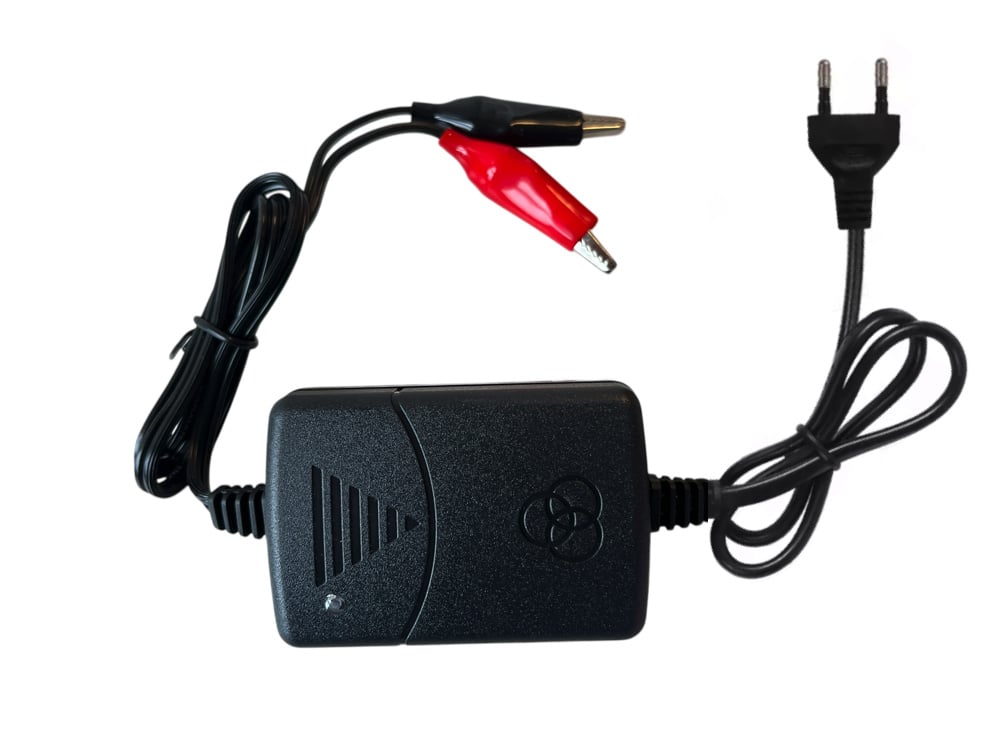 12V 1300Ma Oplader met Klemmen voor Loodaccu's