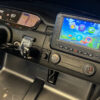 2-Persoons Range Rover, 24V Elektrische Kinderauto, MP4-Scherm, Rubberen Banden, Leder Zitting – grijs – afbeelding 9