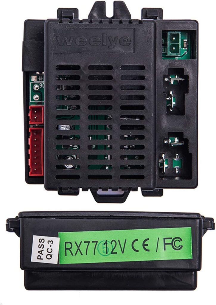 2.4 GHz Regelaar / Ontvanger (Printplaat) voor Elektrische Kinderauto's - RX77