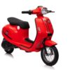 24V Elektrische Kinder Scooter met 350W Aandrijving – rood – afbeelding 3