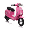 24V Elektrische Kinder Scooter met 350W Aandrijving – roze – afbeelding 3
