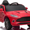 Aston Martin 12V Elektrische Kinderauto met Rubberen Banden, Leder Zitje en Meer – afbeelding 3