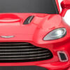 Aston Martin 12V Elektrische Kinderauto met Rubberen Banden, Leder Zitje en Meer – afbeelding 4