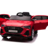 Audi E-Tron, 12V Elektrische Kinderauto met Rubberen Banden, Leder Zitje en Meer – afbeelding 5