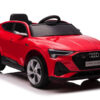Audi E-Tron, 12V Elektrische Kinderauto met Rubberen Banden, Leder Zitje en Meer – afbeelding 6
