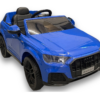Audi Q7 Elektrische Kinderauto, 12V, Rubber Banden en Meer – blauw – afbeelding 2