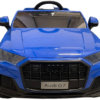 Audi Q7 Elektrische Kinderauto, 12V, Rubber Banden en Meer – blauw – afbeelding 3