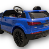 Audi Q7 Elektrische Kinderauto, 12V, Rubber Banden en Meer – blauw – afbeelding 5