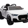 Audi Q7 Elektrische Kinderauto, 12V, Rubber Banden en Meer – wit – afbeelding 2