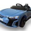 Audi RS E-Tron GT, 12V Elektrische kindervoertuig met Muziek Module en Meer – blauw