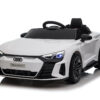 Audi RS E-Tron GT, 12V Elektrische kindervoertuig met Muziek Module en Meer – wit