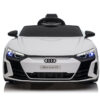 Audi RS E-Tron GT, 12V Elektrische kindervoertuig met Muziek Module en Meer – wit – afbeelding 4