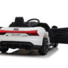 Audi RS E-Tron GT, 12V Elektrische kindervoertuig met Muziek Module en Meer – wit – afbeelding 8