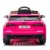 Audi Rs6, 12V Elektrische Kinderauto met Rubberen Banden, Leder Zitje en Meer – roze – afbeelding 5
