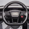Audi Rs6, 12V Elektrische Kinderauto met Rubberen Banden, Leder Zitje en Meer – zwart – afbeelding 8