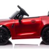 BMW M4, 12V Elektrische Kinderauto, Leder Zitje, Rubberen Banden, elektrische kinderauto – rood – afbeelding 4