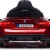 BMW M4, 12V Elektrische Kinderauto, Leder Zitje, Rubberen Banden, elektrische kinderauto – rood – afbeelding 5
