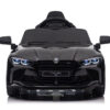 BMW M4, 12V Elektrische Kinderauto, Leder Zitje, Rubberen Banden, elektrische kinderauto – zwart – afbeelding 3