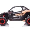 Can-Am Maverick 2-Persoons Buggy, 24V 14Ah, Leder Zitje, Rubberen Banden – afbeelding 5