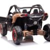 Can-Am Maverick 2-Persoons Buggy, 24V 14Ah, Leder Zitje, Rubberen Banden – afbeelding 7