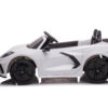 Corvette Stingray, 2-Persoons Elektrische kindervoertuig, 12V met Rubberen Banden, Leder Zitje en Meer – wit – afbeelding 4