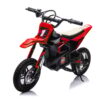 Crossmotor, 24V Elektrische Kinder Motor met Geveerde Wielen