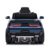 Dodge Challenger SRT, 12V Elektrische Kinderauto, Leder Zitje, Rubberen Banden, elektrische kinderauto – blauw – afbeelding 6