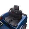 Dodge Challenger SRT, 12V Elektrische Kinderauto, Leder Zitje, Rubberen Banden, elektrische kinderauto – blauw – afbeelding 7