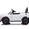 Dodge Challenger SRT, 12V Elektrische Kinderauto, Leder Zitje, Rubberen Banden, elektrische kinderauto – wit – afbeelding 4