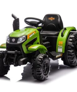 Elektrische Tractor met Aanhangwagen, 12V, Muziek Module, Bluetooth