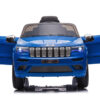 Jeep Grand Cherokee, 12V Elektrische Kinderauto, Leder Zitje en Meer – blauw – afbeelding 3